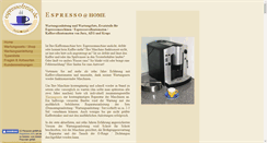 Desktop Screenshot of espressofreun.de